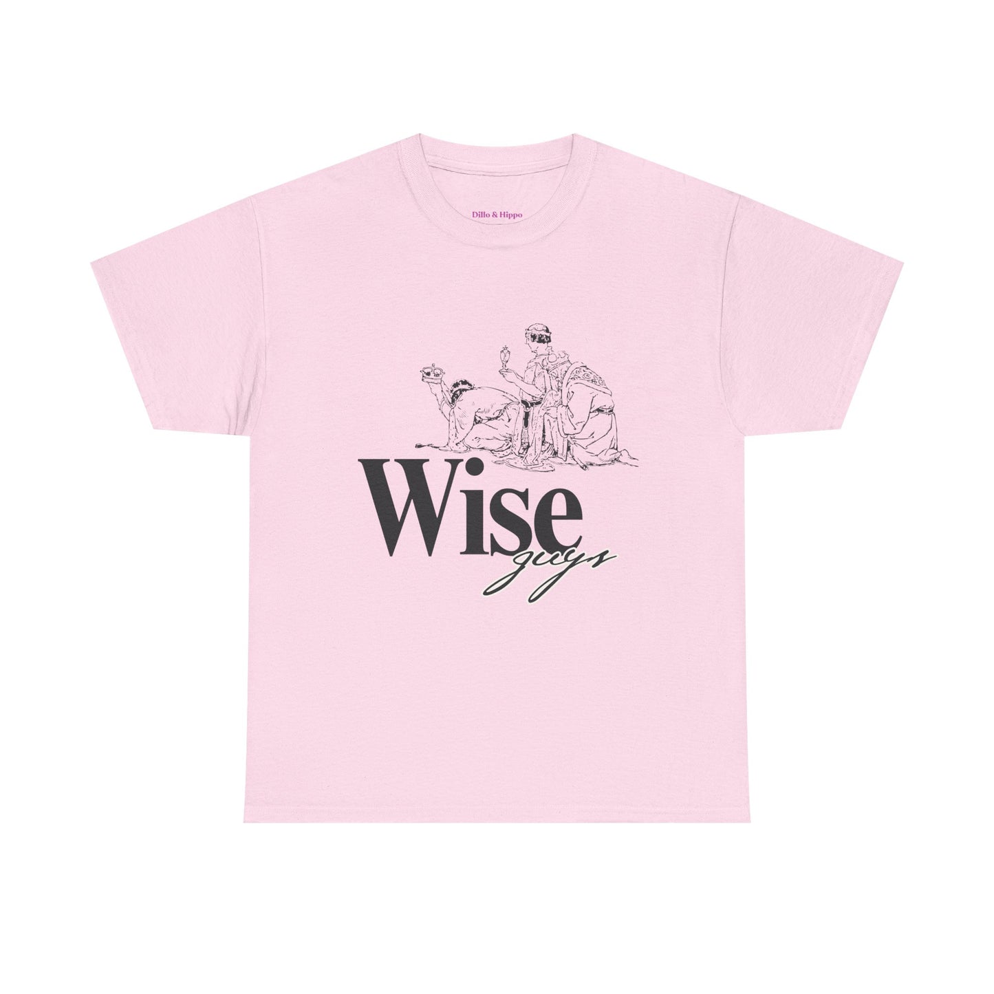 Wise Guys Unisex Heavy Cotton Tee - Stylish Graphic Tee for Casual Wear