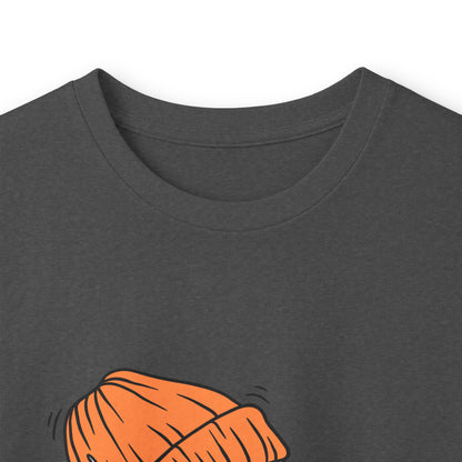 'Ready for Mayhem' Skull Coffee Tee — Casual Graphic Long Sleeve T-Shirt