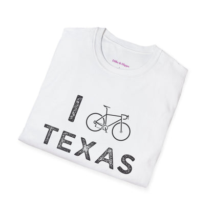 I (Road) Bike Texas // Unisex Softstyle T-Shirt