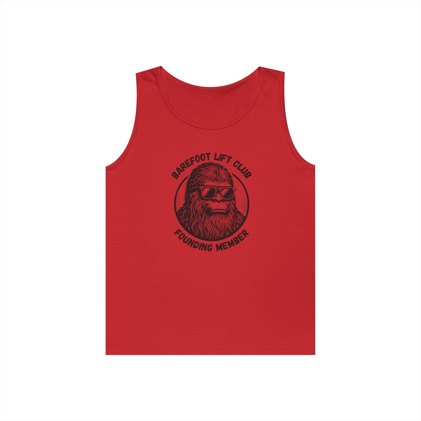 Barefoot Lift Club Founding Member //  Unisex Heavy Cotton Tank Top