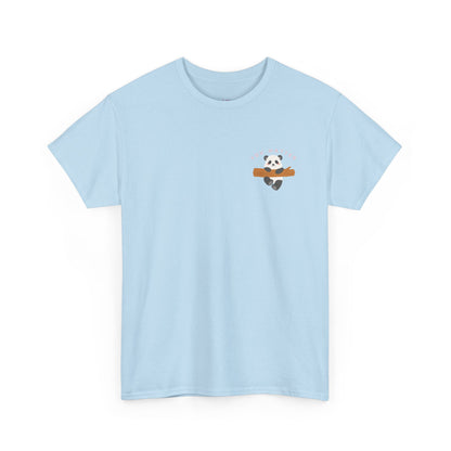 Keep Hangin' On - Panda // Unisex Heavy Cotton Tee -Vibes Graphic Shirt