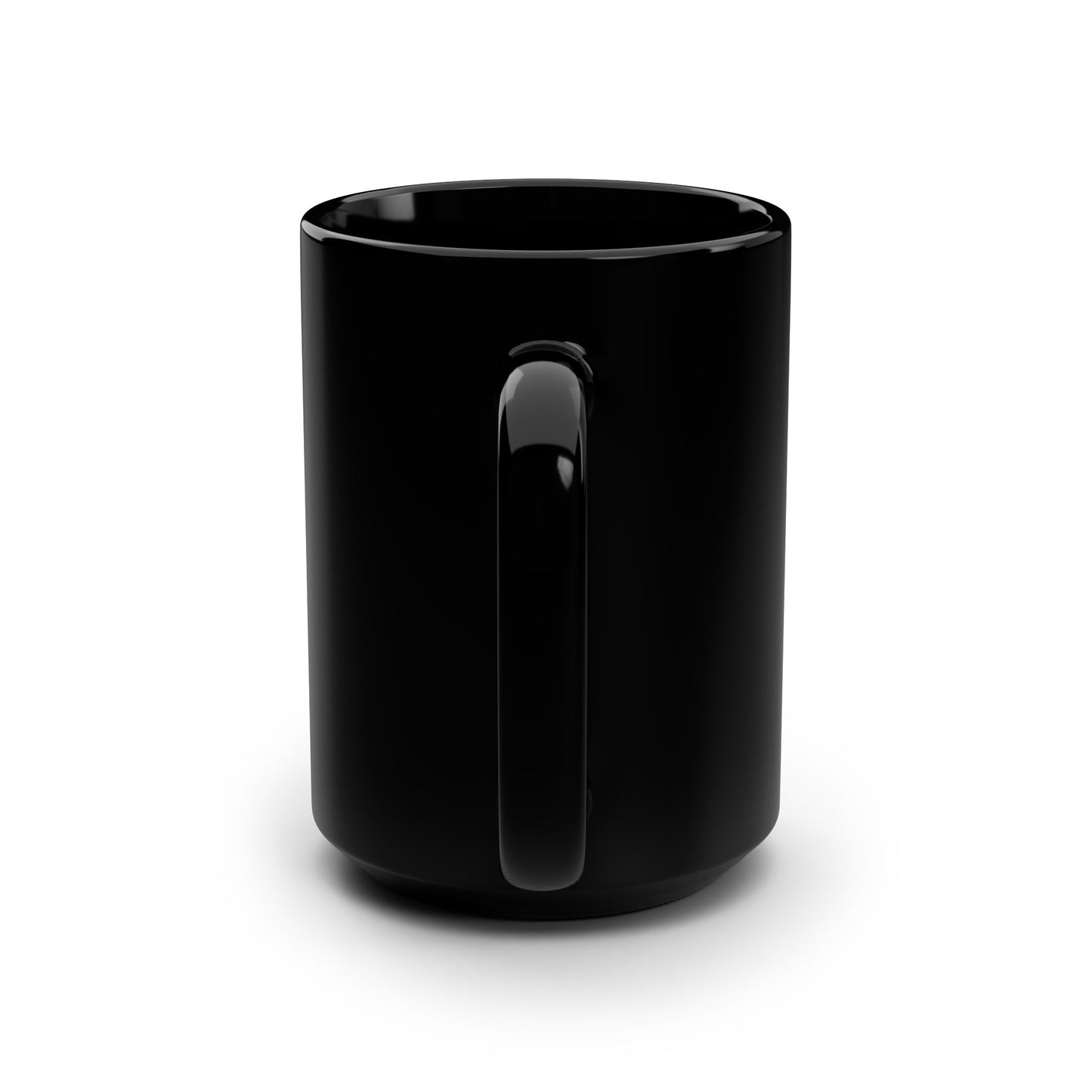 Zero Zero Two // Black Mug, 15oz