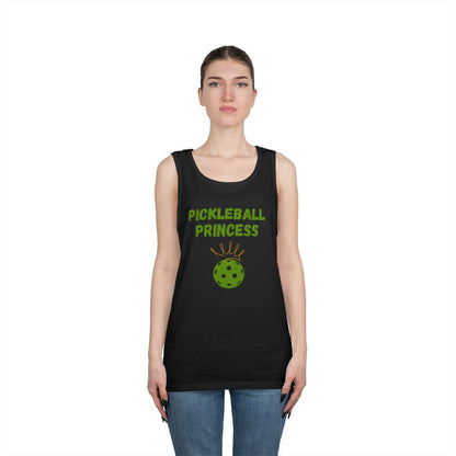 Pickleball Princess // Unisex Heavy Cotton Tank Top