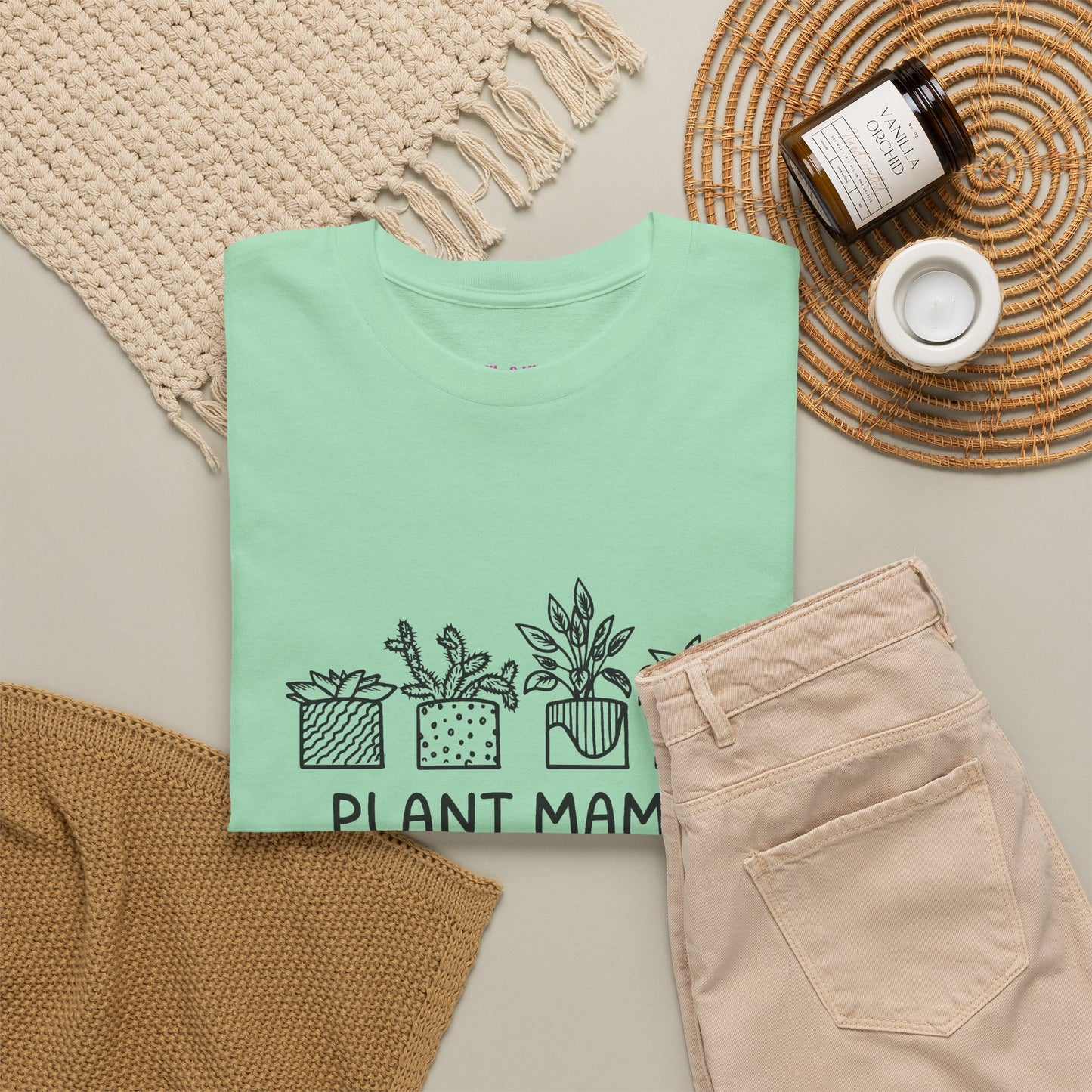 Plant Mama // Unisex Heavy Cotton Tee - Perfect for Everyday Comfort