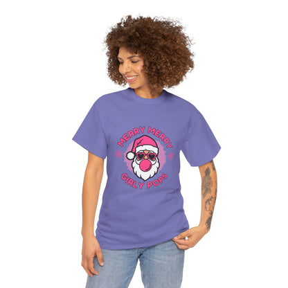 Merry Merry Girly Pops Christmas Tee