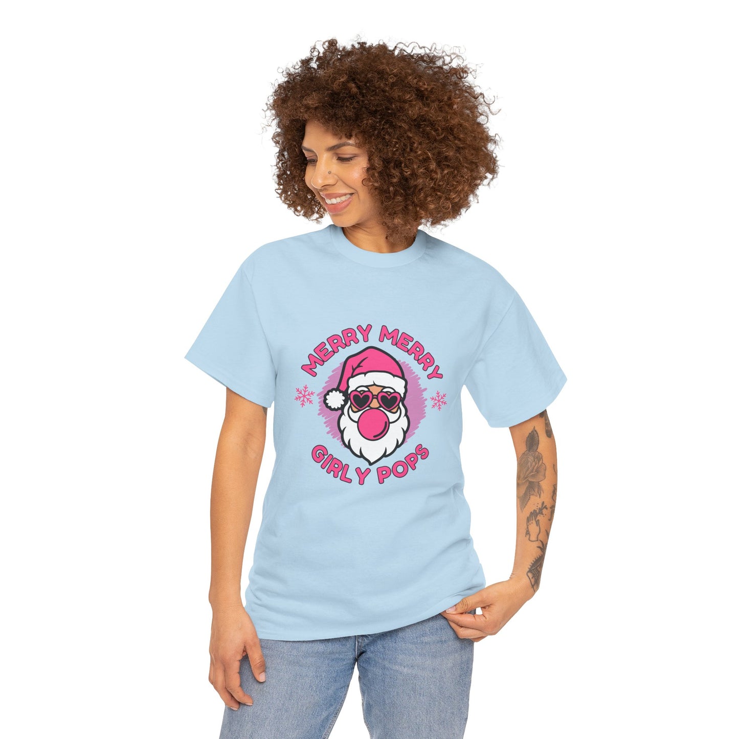 Merry Merry Girly Pops Christmas Tee