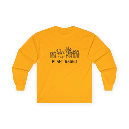 Plant-Based // Long Sleeve Tee - Eco-Friendly Apparel for Garden Lovers