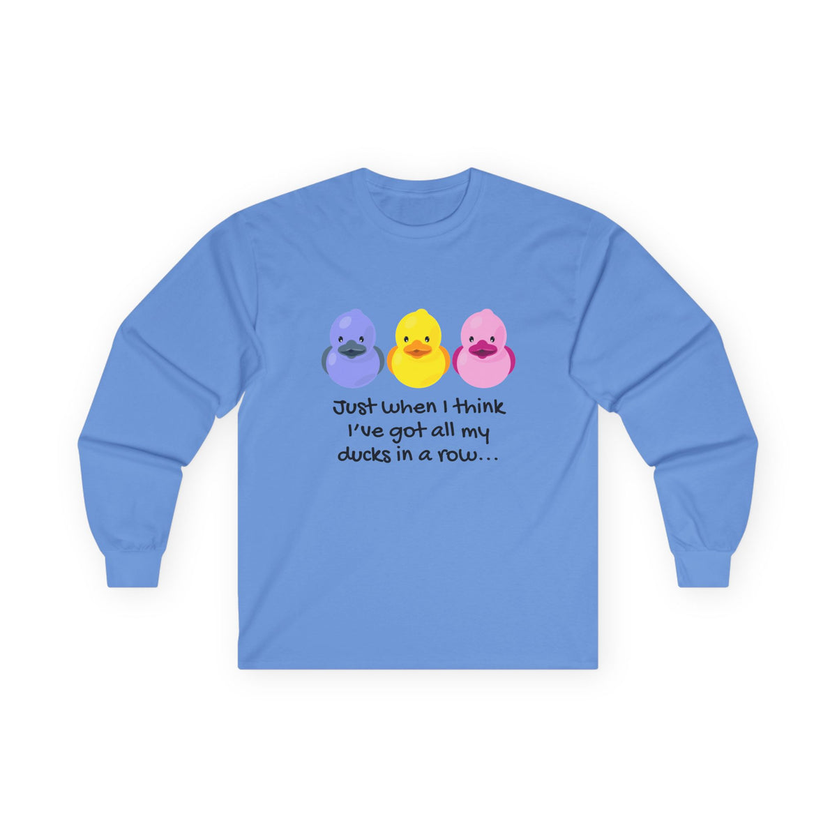 Ducks in a Row // Unisex Ultra Cotton Long Sleeve Tee