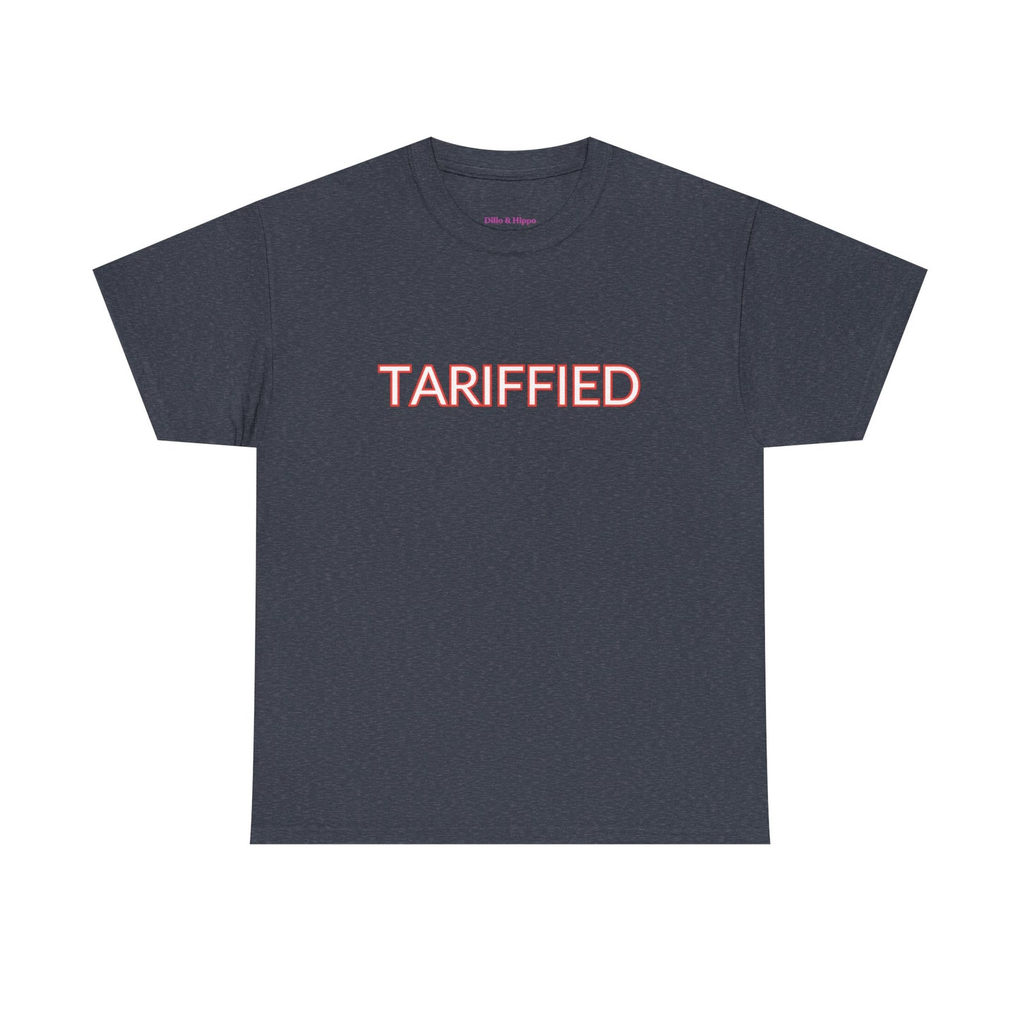 Tarrified // Unisex Heavy Cotton Tee - Scary Economy Statement Shirt