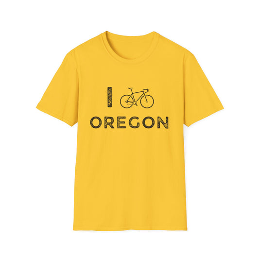 I (Road) Bike Oregon // Unisex Softstyle T-Shirt