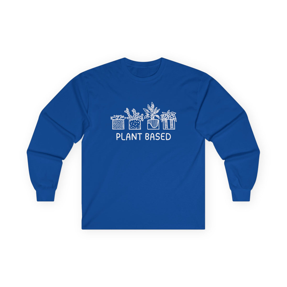 Plant-Based // Long Sleeve Tee - Eco-Friendly Apparel for Garden Lovers