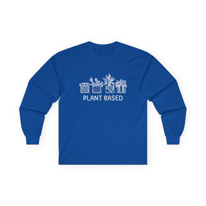 Plant-Based // Long Sleeve Tee - Eco-Friendly Apparel for Garden Lovers