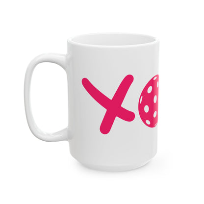 XOXO Pickleball // Ceramic Mug, (11oz, 15oz)
