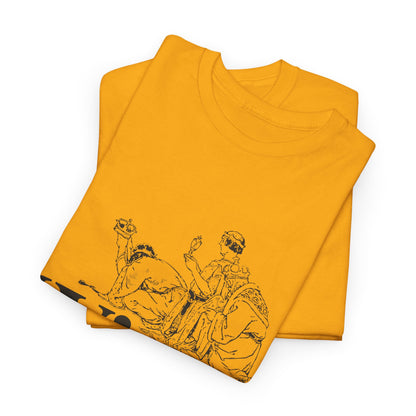 Wise Guys Unisex Heavy Cotton Tee - Stylish Graphic Tee for Casual Wear
