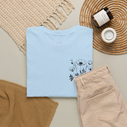 We're Rooting For You - Flowers // Unisex Heavy Cotton Tee - Perfect for Everyday Comfort