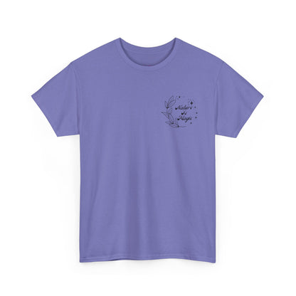 Nature is Magic - Pocket Placement // Unisex Heavy Cotton Tee - Nature-Themed Casual Wear