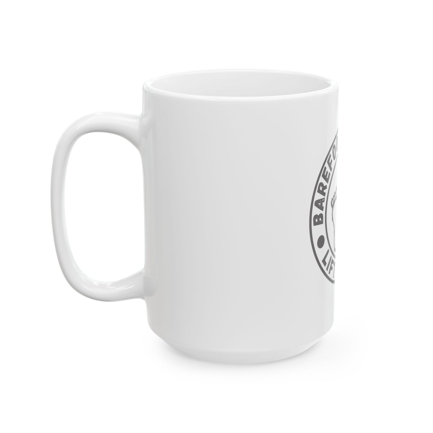 Barefoot Lift Club // Ceramic Mug, (11oz, 15oz)