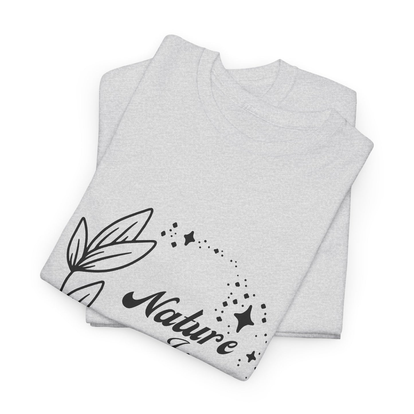 Nature is Magic // Unisex Heavy Cotton Tee - Nature-Themed Casual Wear