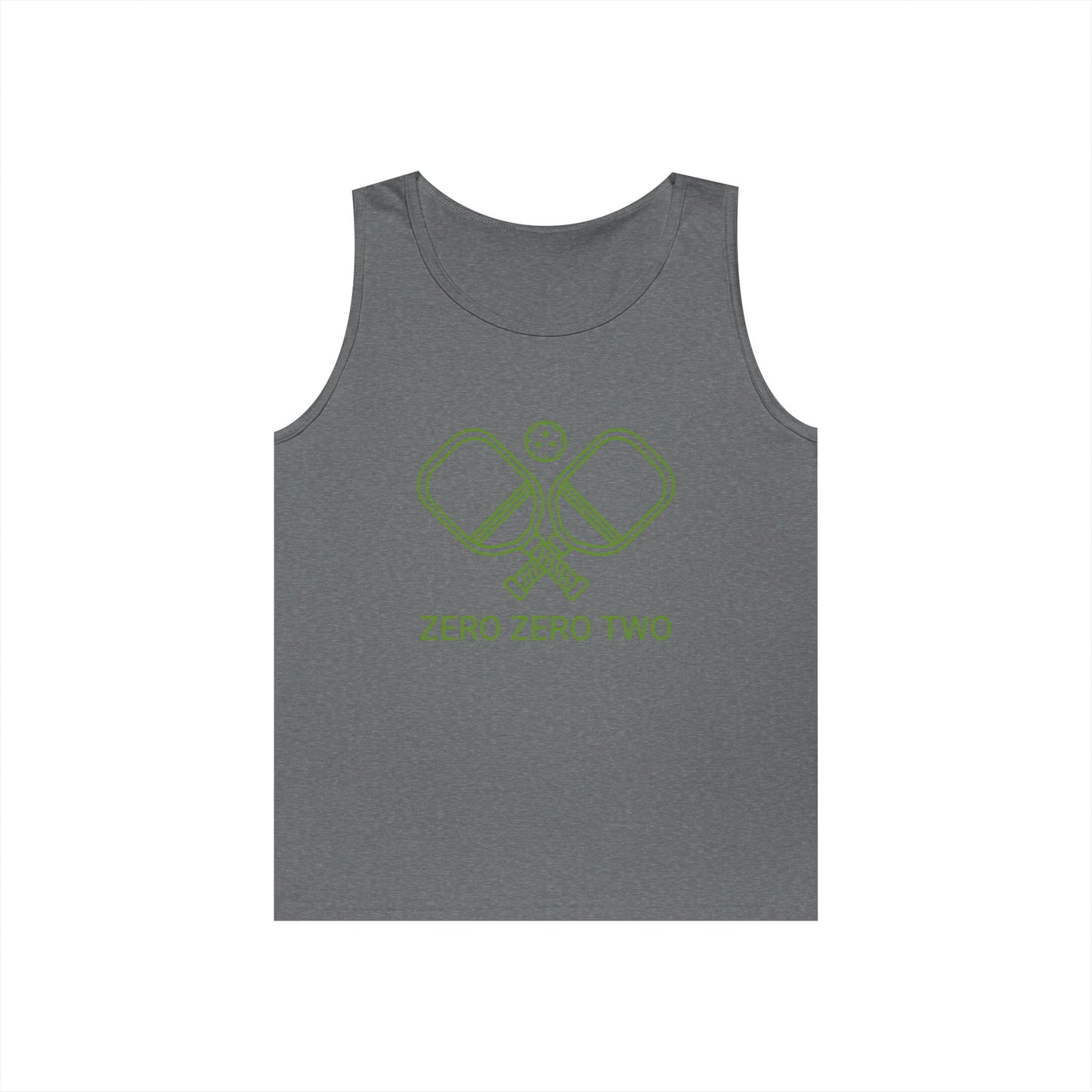 Zero Zero Two Pickleball // Unisex Heavy Cotton Tank Top