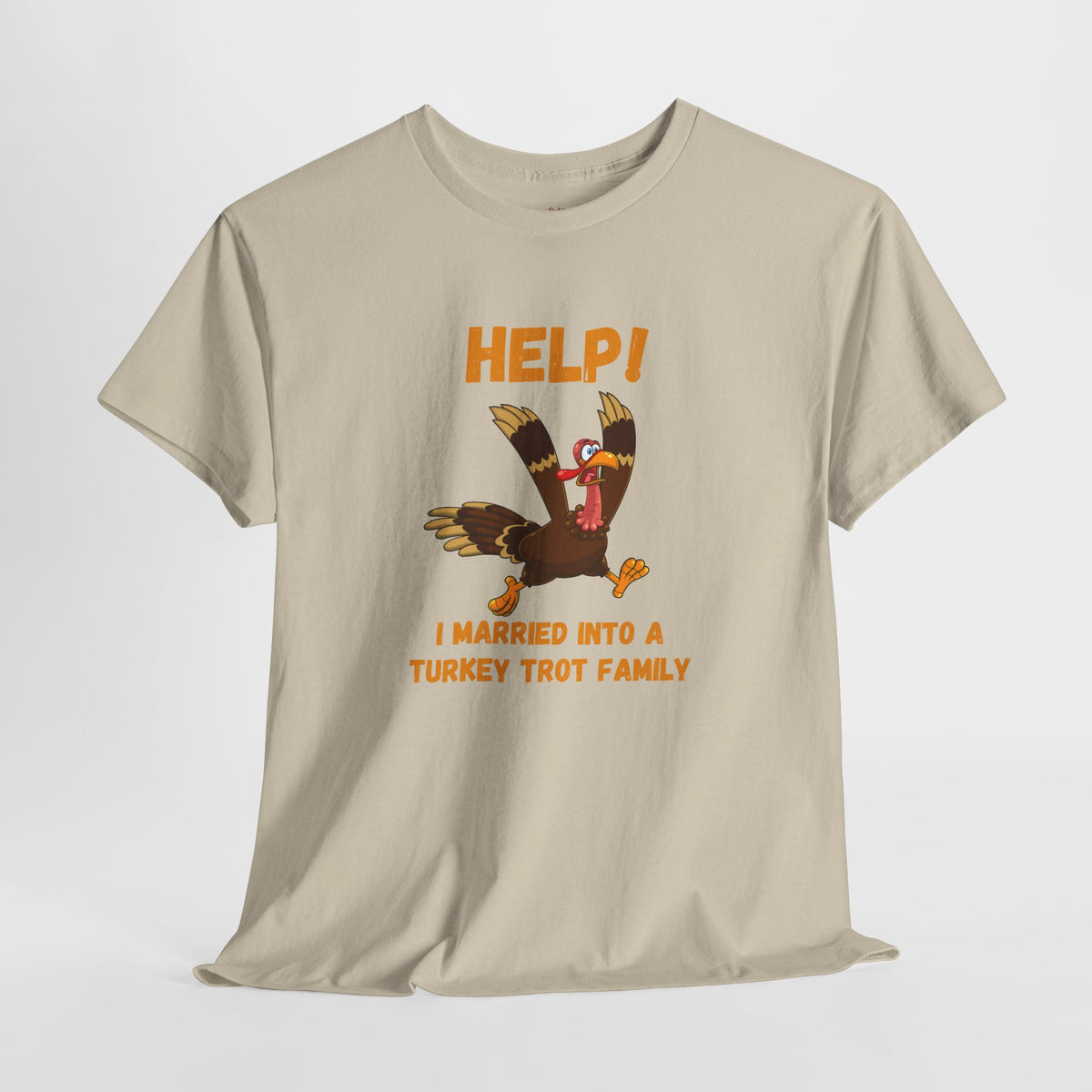 Help! I Married into a Turkey Trot Family // Unisex Jersey Short Sleeve Tee