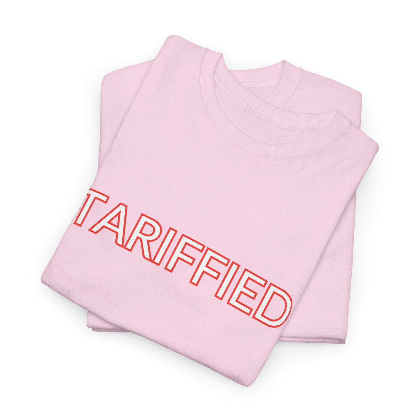 Tarrified // Unisex Heavy Cotton Tee - Scary Economy Statement Shirt