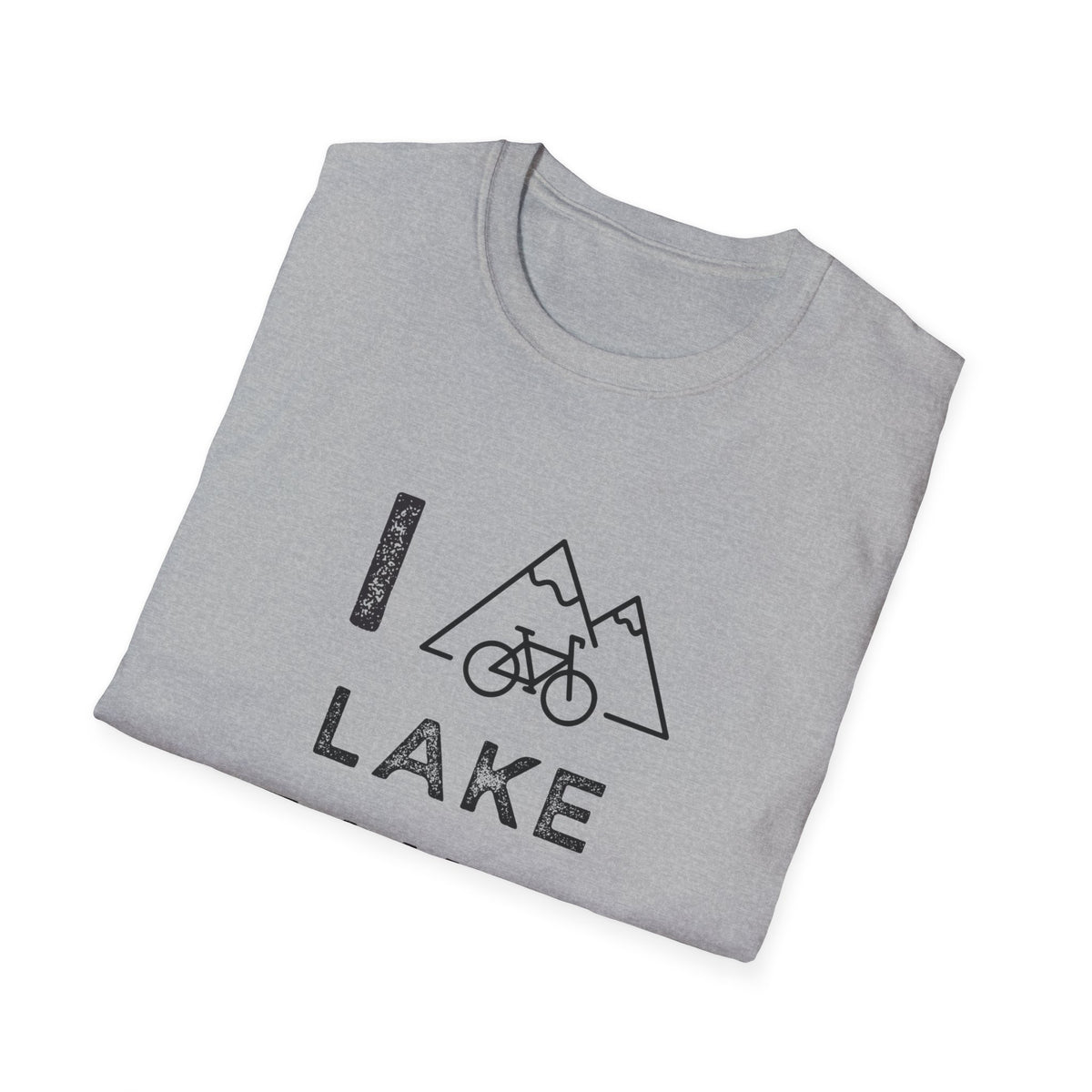 I (Mountain) Bike Lake Tahoe // Unisex Softstyle T-Shirt