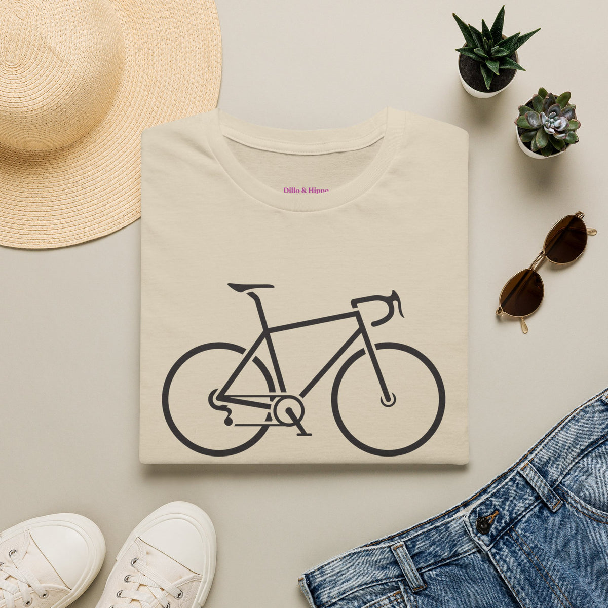 Busy (Road) Biking // Unisex Softstyle T-Shirt