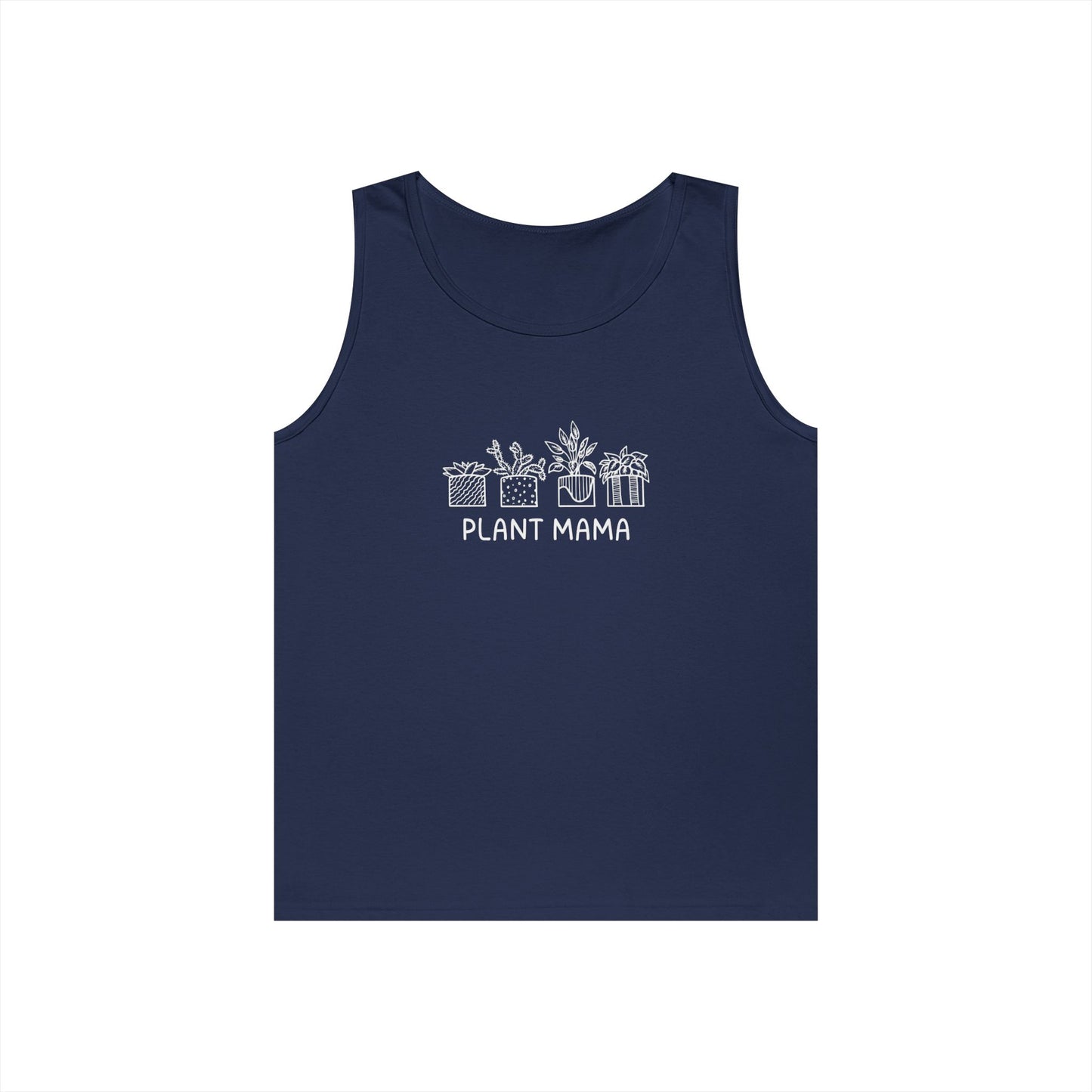 Plant Mama // Unisex Heavy Cotton Tank Top - Perfect for Garden Lovers