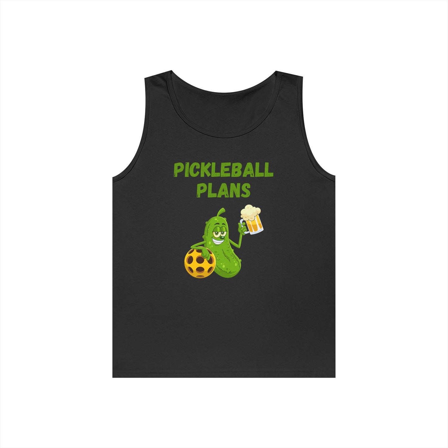 Pickleball Plans // Unisex Heavy Cotton Tank Top