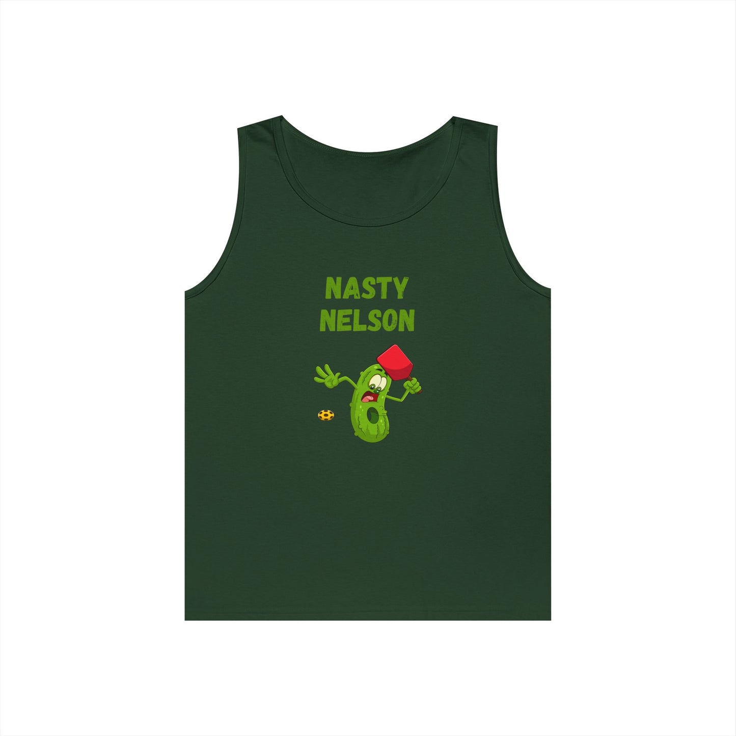 Pickleball // Nasty Nelson // Unisex Heavy Cotton Tank Top