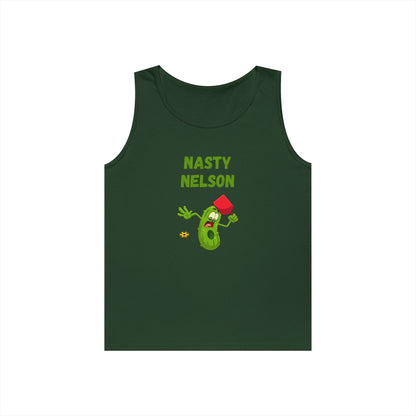Pickleball // Nasty Nelson // Unisex Heavy Cotton Tank Top