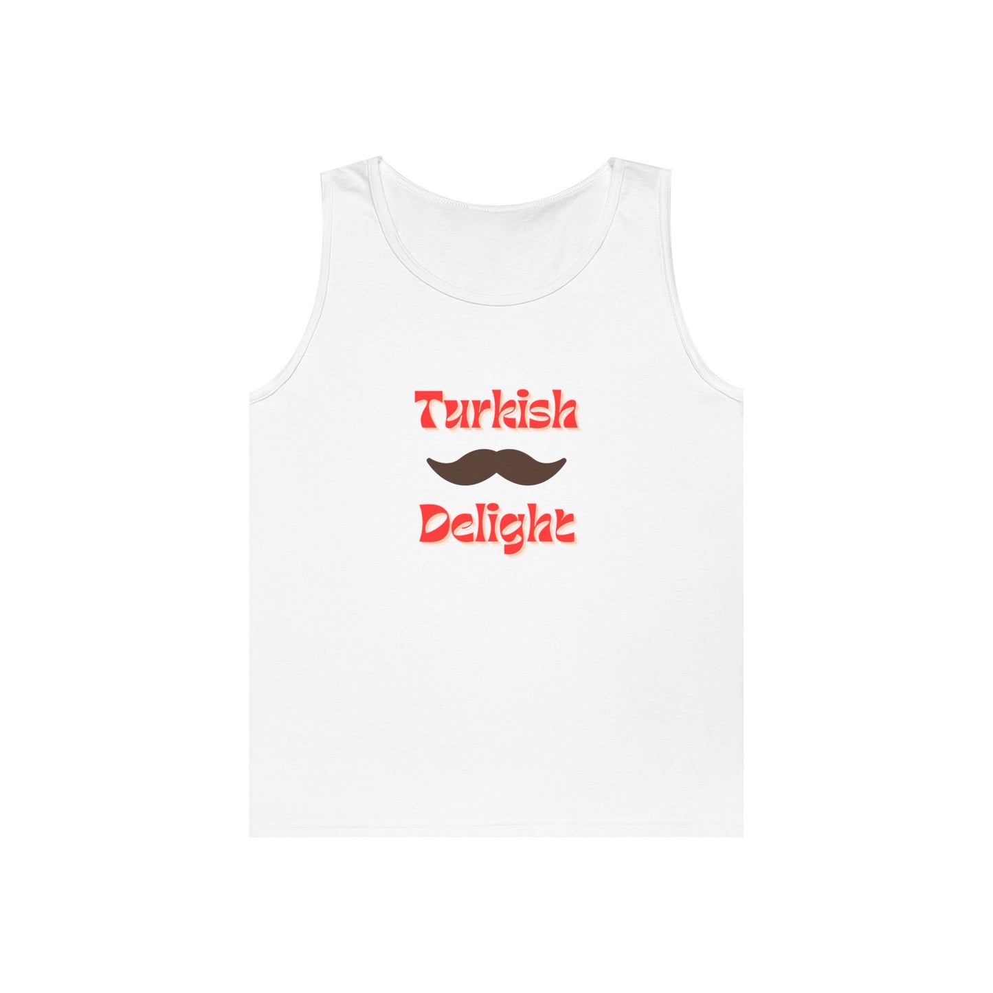 Turkish Delight // Unisex Heavy Cotton Tank Top - Fun & Cozy Summer Apparel