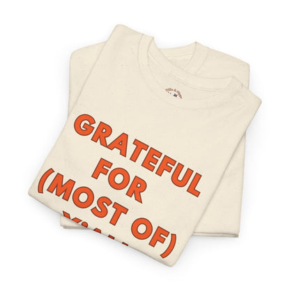 Grateful for (most of) Y'all // Unisex Jersey Short Sleeve Tee
