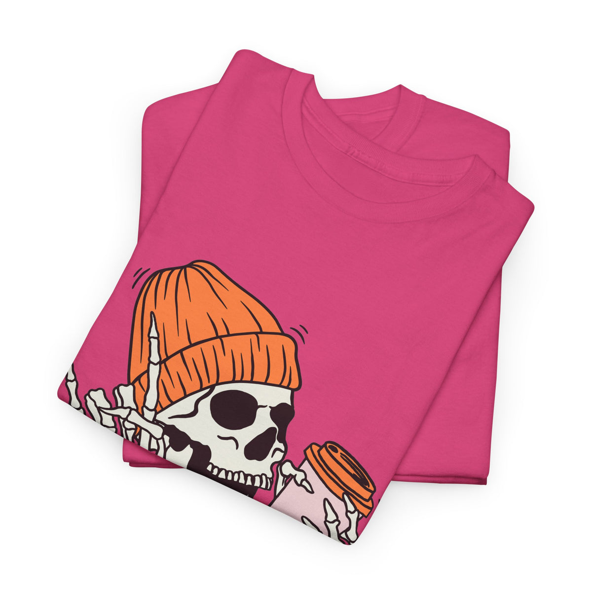 Skull Graphic Tee, Unisex Heavy Cotton, Casual Streetwear, Grunge Aesthetic, Halloween Costume, Gift for Him/Her