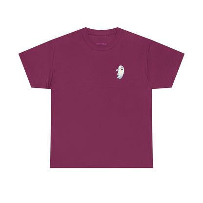 'Power Bottom Autumn' White Ghost // Halloween Ghost Unisex Heavy Cotton Tee