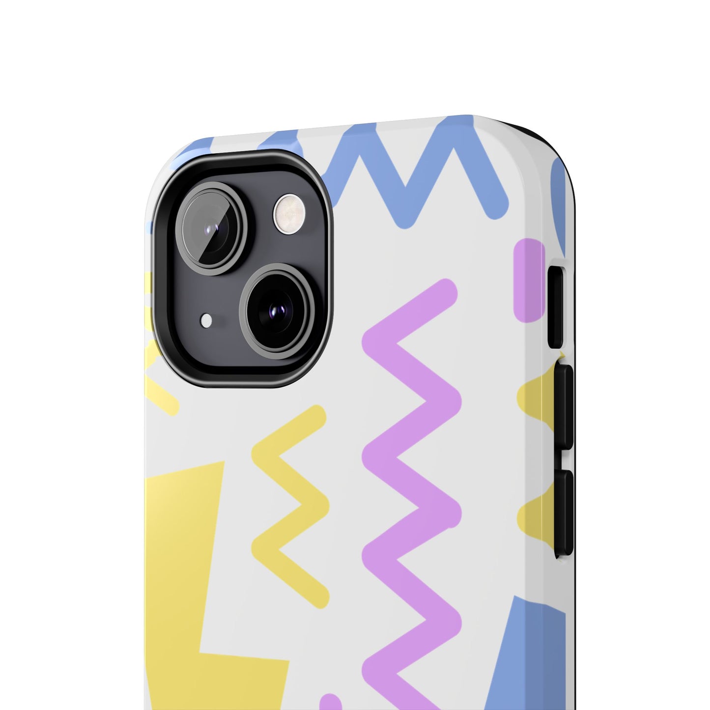 Zig Zag and Shapes // iPhone Case