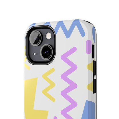 Zig Zag and Shapes // iPhone Case