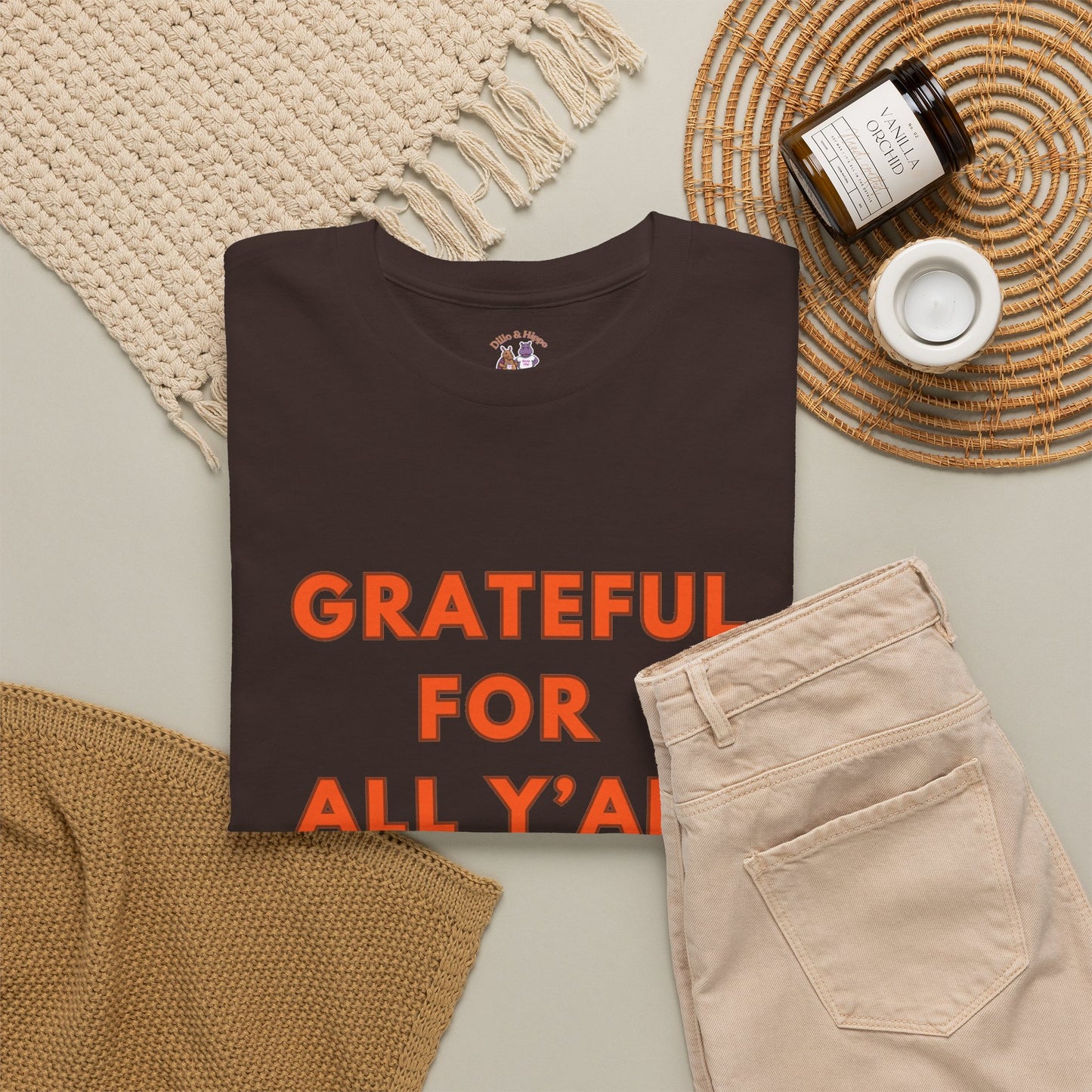Grateful for All Y'all // Unisex Jersey Short Sleeve Tee