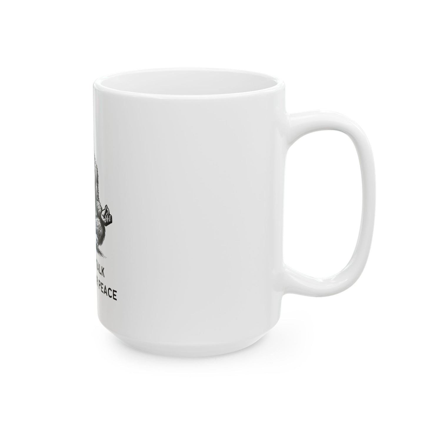 Let Them Talk, Protect Your Peace // Ceramic Mug, (11oz, 15oz)