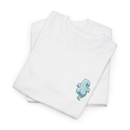 'Power Bottom Autumn' Blue Ghost // Playful Unisex Heavy Cotton Tee