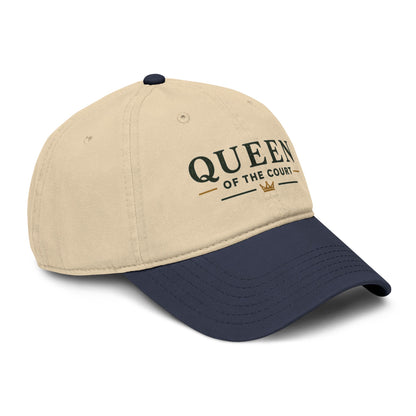 Queen of the Court Washed Baseball Cap — Pickleball or Tennis Player Hat