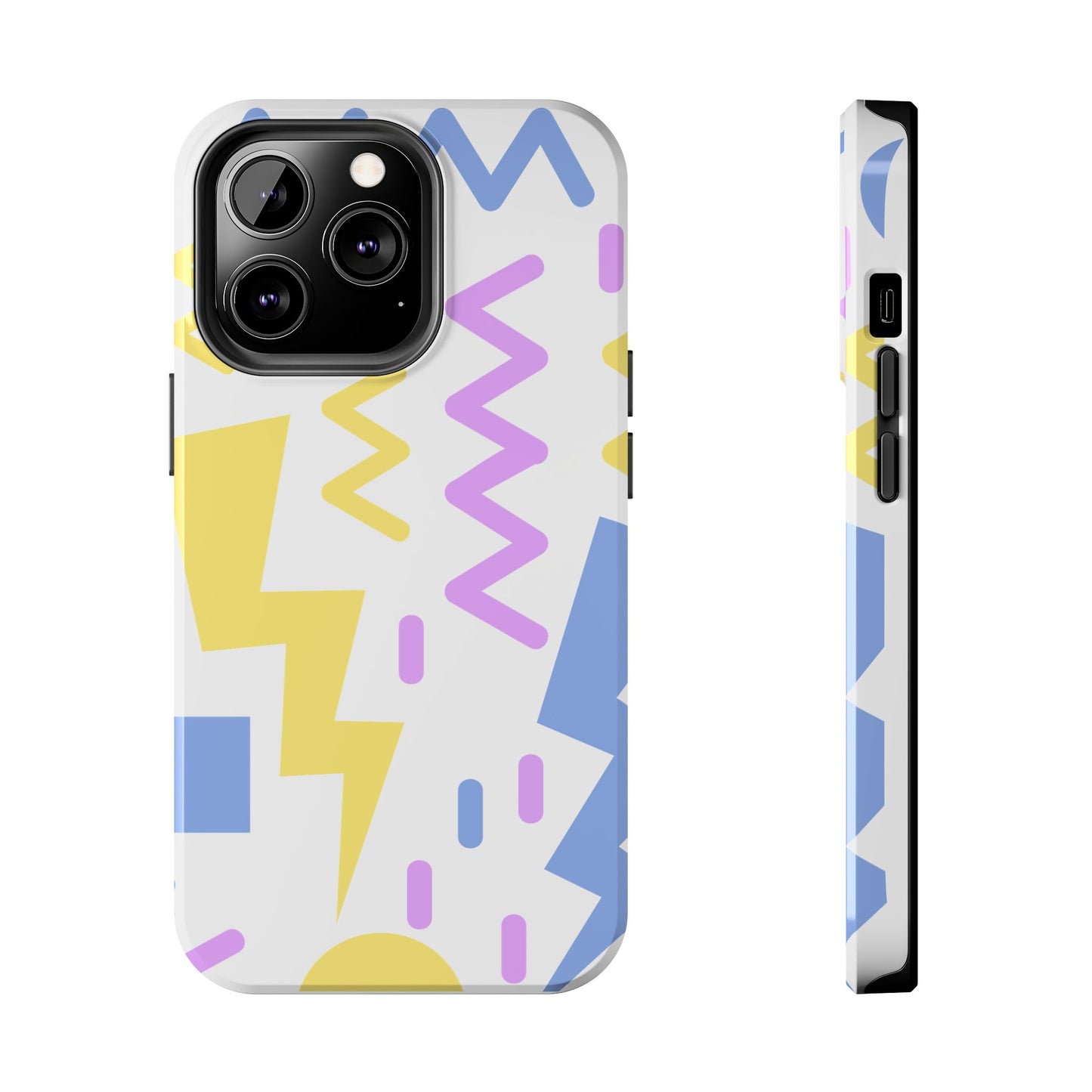 Zig Zag and Shapes // iPhone Case