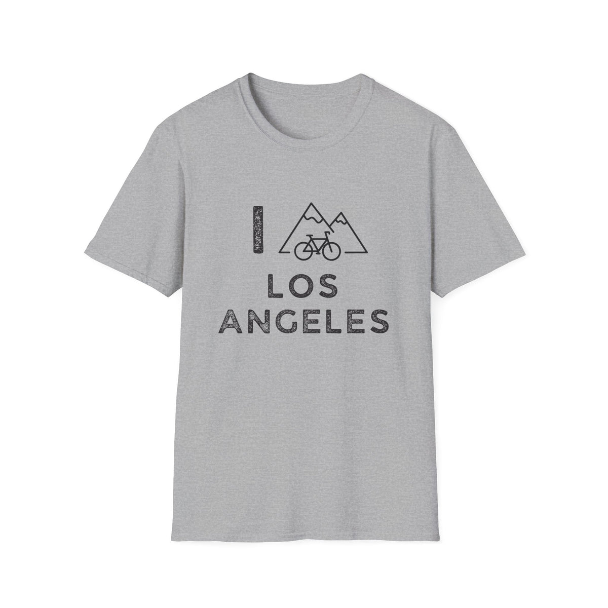 I (Mountain) Bike Los Angeles // Unisex Softstyle T-Shirt