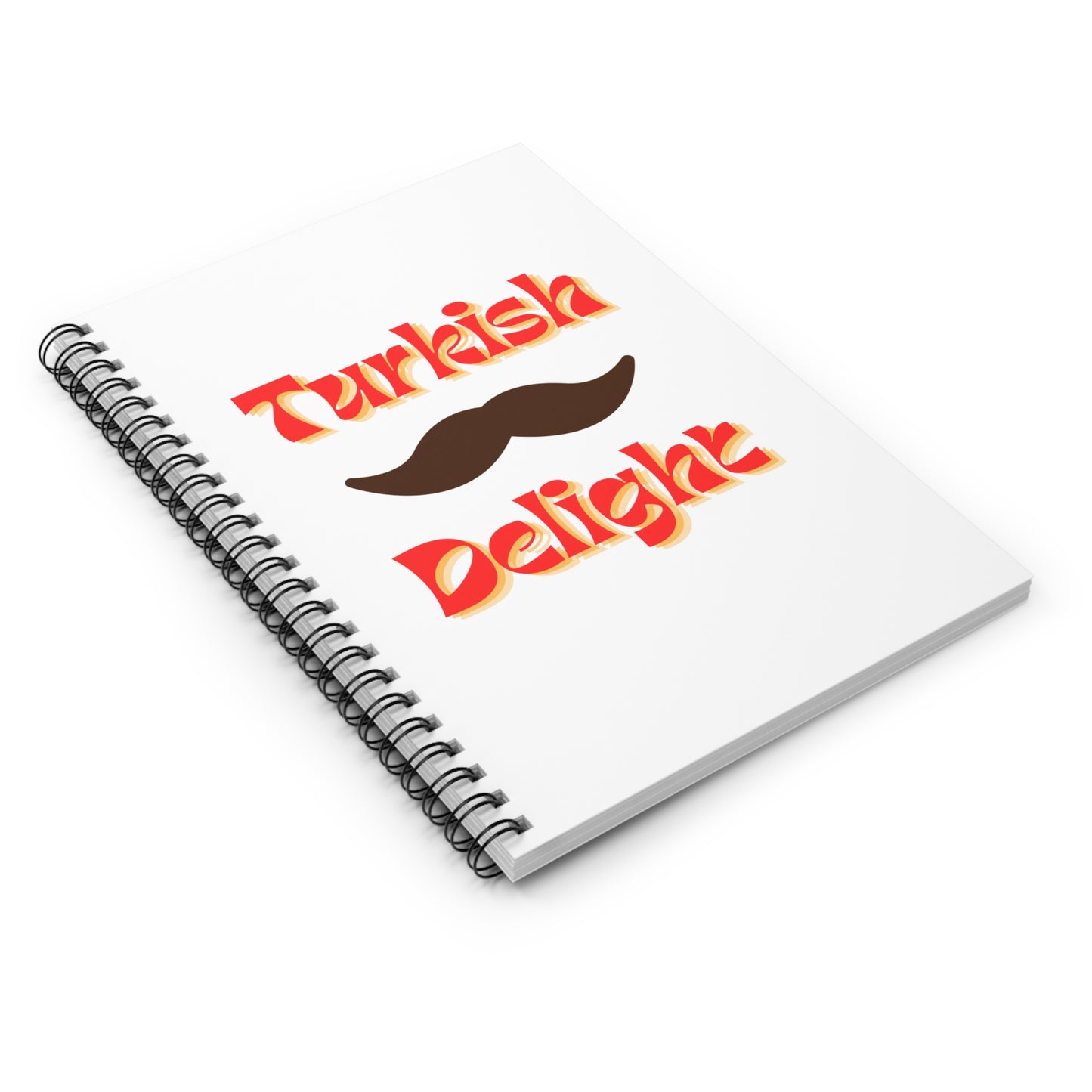 Turkish Delight // Spiral Notebook - Ruled Line