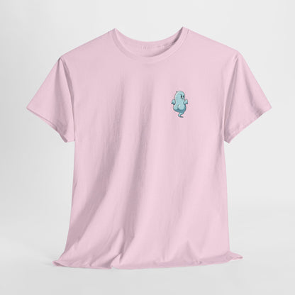 'Power Bottom Autumn' Blue Ghost // Playful Unisex Heavy Cotton Tee