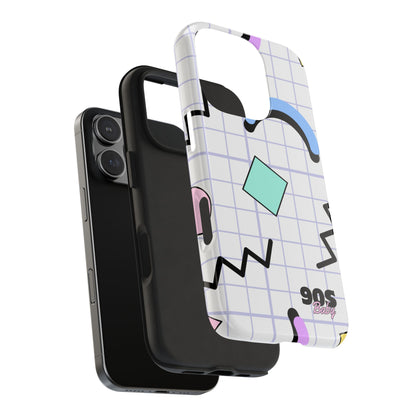 90s Baby Zig Zag and Shapes // iPhone Case