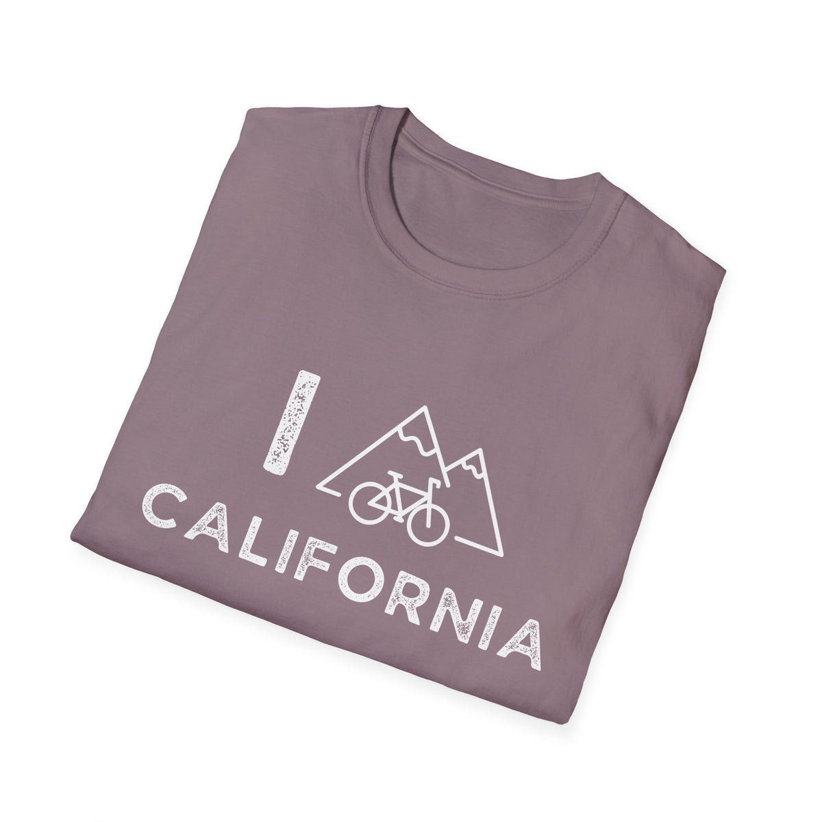 I (Mountain) Bike California // Unisex Softstyle T-Shirt