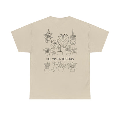 polyPLANTorous // Unisex Heavy Cotton Tee - Perfect for Everyday Comfort