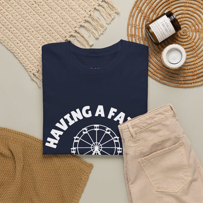 Having A Fairly Good Time // Ferris Wheel Good Time Punny Unisex Heavy Cotton Tee