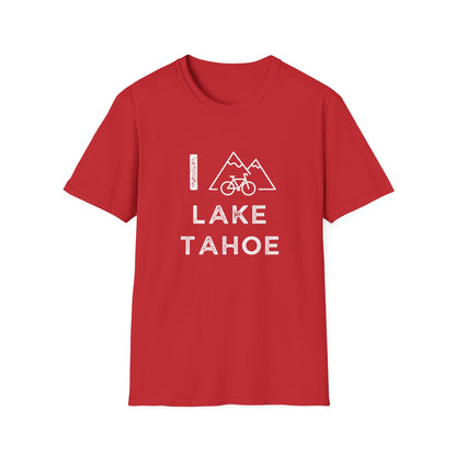 I (Mountain) Bike Lake Tahoe // Unisex Softstyle T-Shirt